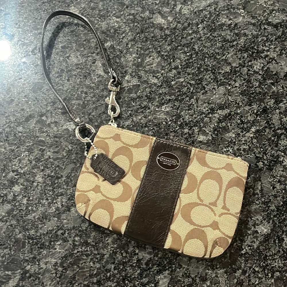 Coach wristlet